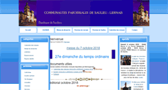 Desktop Screenshot of paroisse-saulieu.fr